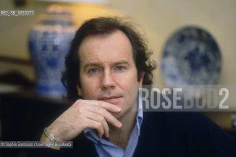 Portrait of William Boyd at London, le 14 decembre 1989  ©Sophie Bassouls/Leemage/Rosebud2