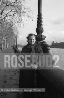 Portrait of William Boyd at London, le 14 decembre 1989  ©Sophie Bassouls/Leemage/Rosebud2