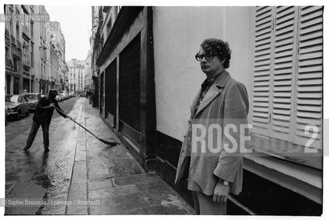 Portrait of Andre Brink, le 18 septembre 1976  ©Sophie Bassouls/Leemage/Rosebud2