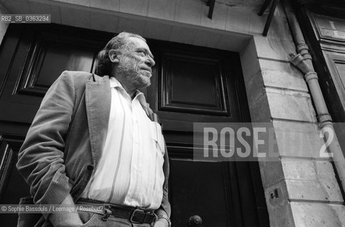 Portrait of Charles Bukowski, le 9 septembre 1978, San Pedro, Los Angeles, California, USA  ©Sophie Bassouls/Leemage/Rosebud2