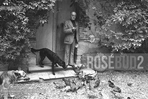 Portrait of Jose Cabanis, le 20 decembre 1974  ©Sophie Bassouls/Leemage/Rosebud2