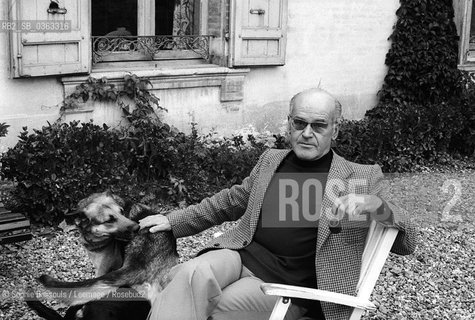 Portrait of Jose Cabanis, le 20 decembre 1974  ©Sophie Bassouls/Leemage/Rosebud2