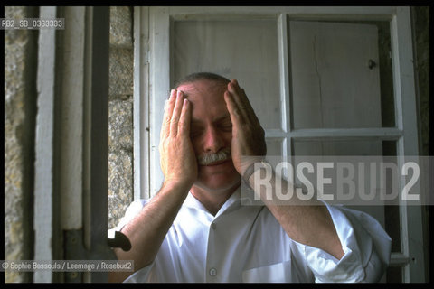 Portrait of Renaud Camus, le 10 mai 1999, LECTOURE, MIDI PYRENEES, France  ©Sophie Bassouls/Leemage/Rosebud2