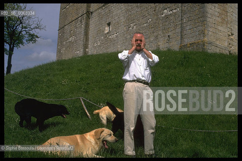 Portrait of Renaud Camus, le 10 mai 1999, LECTOURE, MIDI PYRENEES, France  ©Sophie Bassouls/Leemage/Rosebud2