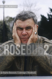 Portrait of Raymond Carver at Paris, le 7 avril 1987  ©Sophie Bassouls/Leemage/Rosebud2