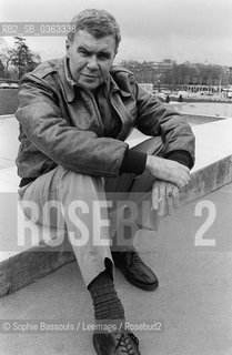 Portrait of Raymond Carver at Paris, le 7 avril 1987  ©Sophie Bassouls/Leemage/Rosebud2