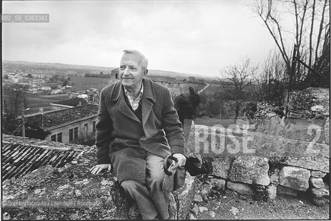 Portrait of Jean Cayrol, le 19 decembre 1986  ©Sophie Bassouls/Leemage/Rosebud2