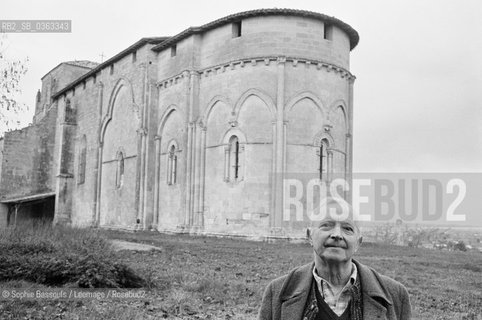 Portrait of Jean Cayrol at Pujols, le 19 decembre 1986  ©Sophie Bassouls/Leemage/Rosebud2