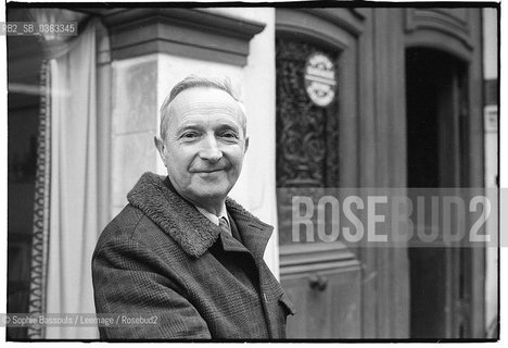 Portrait of Jean Cayrol, le 19 decembre 1986  ©Sophie Bassouls/Leemage/Rosebud2