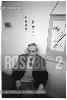 Portrait of Jean Cayrol, le 19 decembre 1986  ©Sophie Bassouls/Leemage/Rosebud2