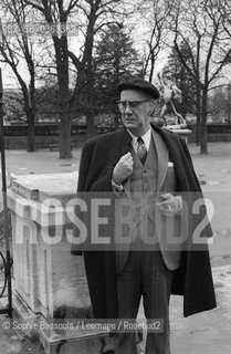 Portrait of Camilo-Jose (Camilo Jose) Cela, le 18 fevrier 1974  ©Sophie Bassouls/Leemage/Rosebud2