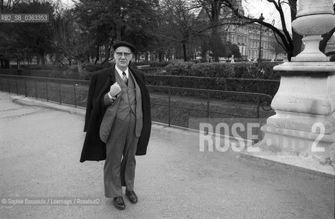 Portrait of Camilo-Jose (Camilo Jose) Cela, le 18 fevrier 1974  ©Sophie Bassouls/Leemage/Rosebud2