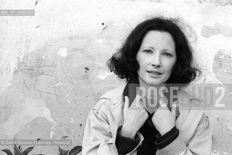 Portrait of Chantal Chawaf, le 28 mai 1979  ©Sophie Bassouls/Leemage/Rosebud2