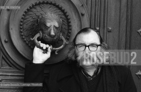 Portrait of Jacques Chessex, le 6 fevrier 1987, Lausanne  ©Sophie Bassouls/Leemage/Rosebud2