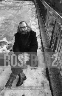 Portrait of Jacques Chessex, le 6 fevrier 1987, Lausanne  ©Sophie Bassouls/Leemage/Rosebud2