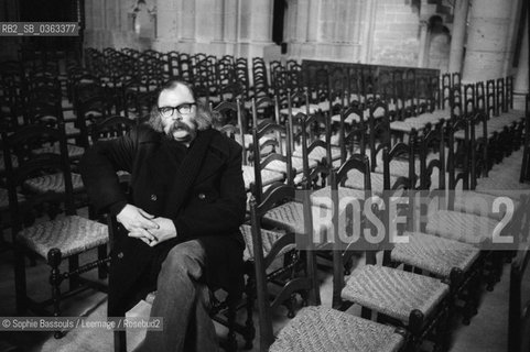 Portrait of Jacques Chessex, le 6 fevrier 1987, Lausanne  ©Sophie Bassouls/Leemage/Rosebud2