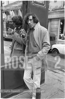 Portrait of Driss Chraibi at Paris, le 30 janvier 1986  ©Sophie Bassouls/Leemage/Rosebud2