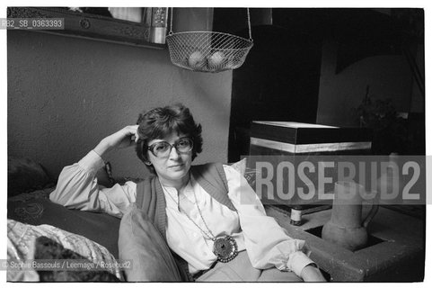 Portrait of Catherine Clement, le 8 mai 1978  ©Sophie Bassouls/Leemage/Rosebud2