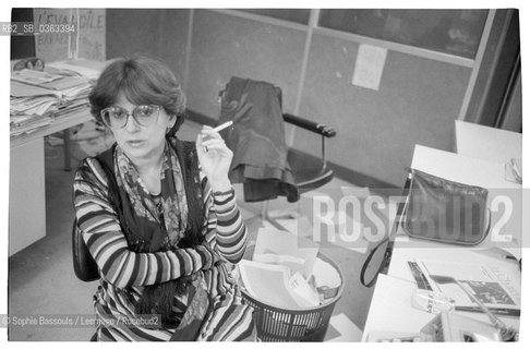 Portrait of Catherine Clement, le 8 mai 1978  ©Sophie Bassouls/Leemage/Rosebud2