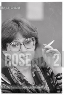 Portrait of Catherine Clement, le 8 mai 1978  ©Sophie Bassouls/Leemage/Rosebud2