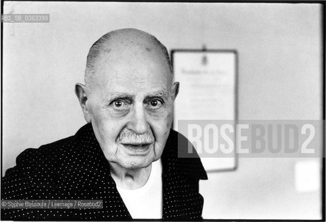 Portrait of Albert Cohen le 16 avril 1980  ©Sophie Bassouls/Leemage/Rosebud2