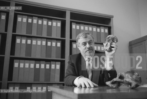 Portrait of Yves Coppens at Paris, le 24 octobre 1988  ©Sophie Bassouls/Leemage/Rosebud2