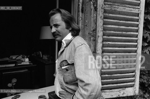 Portrait of Regis Debray, le 29 aout 1975  ©Sophie Bassouls/Leemage/Rosebud2