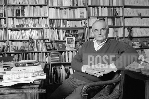 Portrait of Michel Deon at Tynagh, Ireland, le 22 avril 1991  ©Sophie Bassouls/Leemage/Rosebud2