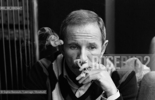 Portrait of Conrad Detrez le 21 septembre 1984  ©Sophie Bassouls/Leemage/Rosebud2