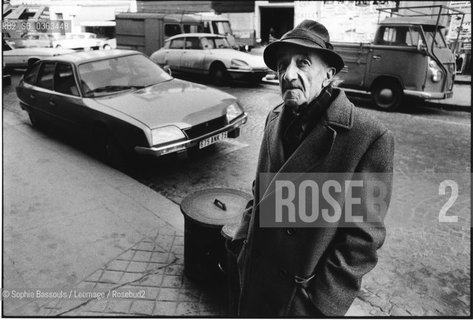 Portrait of Andre Dhotel, le 9 mars 1976  ©Sophie Bassouls/Leemage/Rosebud2