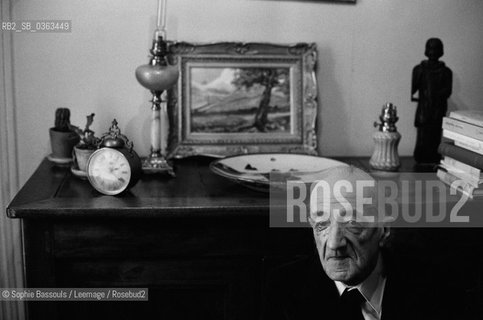 Portrait of Andre Dhotel, le 9 mars 1976  ©Sophie Bassouls/Leemage/Rosebud2