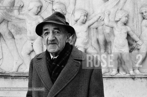 Portrait of Andre Dhotel, le 9 mars 1976  ©Sophie Bassouls/Leemage/Rosebud2