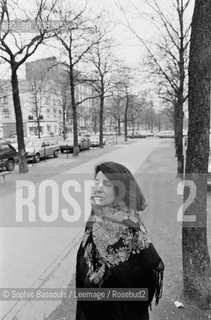 Portrait of Assia Djebar at Paris, le 25 janvier 1987  ©Sophie Bassouls/Leemage/Rosebud2