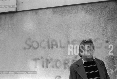 Portrait of Jean-Paul (Jean Paul) Dolle, le 24 septembre 1975  ©Sophie Bassouls/Leemage/Rosebud2