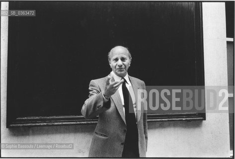 Portrait of Georges Duby le 4 octobre 1982  ©Sophie Bassouls/Leemage/Rosebud2