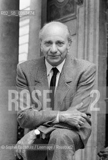 Portrait of Georges Duby le 4 octobre 1982  ©Sophie Bassouls/Leemage/Rosebud2