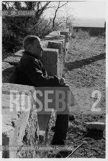 Portrait of Lawrence Durrell, le 19 janvier 1976  ©Sophie Bassouls/Leemage/Rosebud2