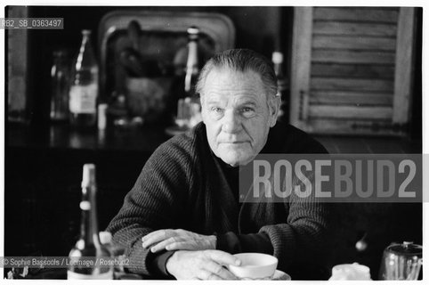 Portrait of Lawrence Durrell, le 19 janvier 1976  ©Sophie Bassouls/Leemage/Rosebud2