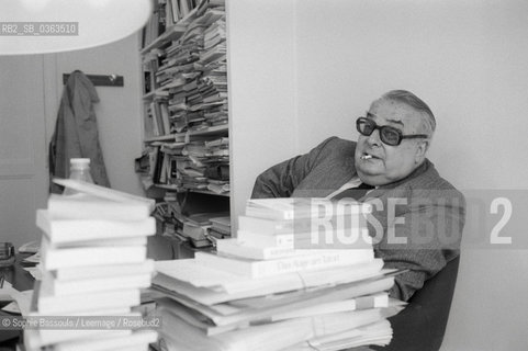 Portrait of Francois Erval le 25 avril 1985  ©Sophie Bassouls/Leemage/Rosebud2