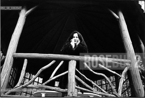 Portrait of Irene Frain le 8 fevrier 1998  ©Sophie Bassouls/Leemage/Rosebud2