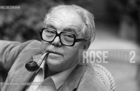 Portrait of Max Frisch le 2 novembre 1981  ©Sophie Bassouls/Leemage/Rosebud2