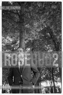 Portrait of Carlos Fuentes, le 30 aout 1979  ©Sophie Bassouls/Leemage/Rosebud2