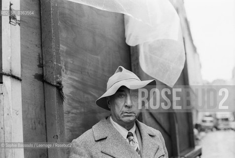 Portrait of Romain Gary (1914-1980) - original surname Kacew, also wrote as Emile Ajar, le 12 janvier 1978  ©Sophie Bassouls/Leemage/Rosebud2