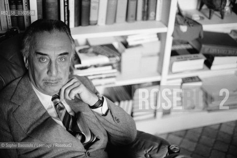 Portrait of Romain Gary, le 12 janvier 1978  ©Sophie Bassouls/Leemage/Rosebud2