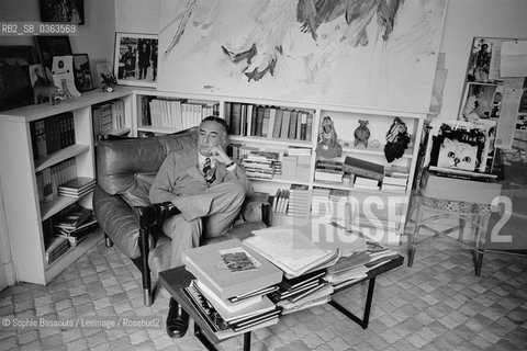 Portrait of Romain Gary, le 12 janvier 1978  ©Sophie Bassouls/Leemage/Rosebud2