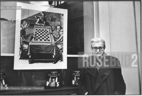 Portrait of David Gascoyne le 25 novembre 1989  ©Sophie Bassouls/Leemage/Rosebud2