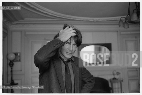 Portrait of Andre Glucksmann, le 12 mars 1985  ©Sophie Bassouls/Leemage/Rosebud2