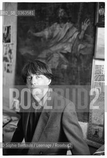 Portrait of Andre Glucksmann, le 12 mars 1985  ©Sophie Bassouls/Leemage/Rosebud2