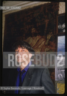 Portrait of Andre Glucksmann, le 12 mars 1985  ©Sophie Bassouls/Leemage/Rosebud2