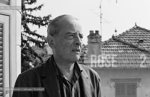 Portrait of Witold Gombrowicz, le 1 juillet 1967, Vence, France  ©Sophie Bassouls/Leemage/Rosebud2